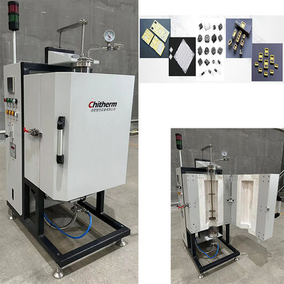 The VTF1050-05 vertical vacuum tube furnace is suitable for firing electronic products at 500°C or below