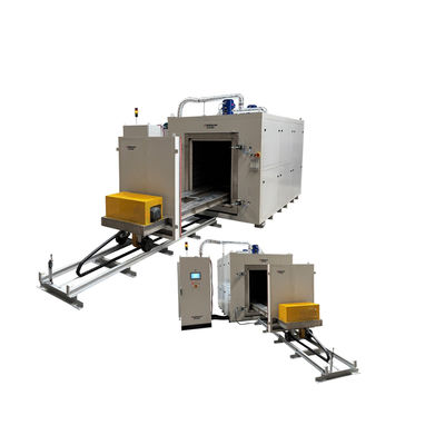 High-Capacity Hrf1350-06 Bogie Hearth Furnace + Multi-Stage Filtration Electric Purification System Muffle Furnace