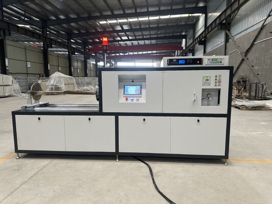 HTF2550-07 Industrial Electric Fuel Vacuum Muffle Furnace with Max Vacuum Level 5×10-4PA and Effective Dimensions Ø250×500mm