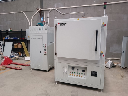 Vertical Nitrogen Hot Air Drying Oven BBO Furnace For Magnetic Materials