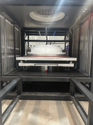 Nitrogen Hydrogen Atmosphere Elevator Furnace HTCC Steel Molding