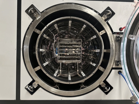 Industrial Electric Vacuum Muffle Furnace 500 Ordm C For Controlled Atmosphere Melting