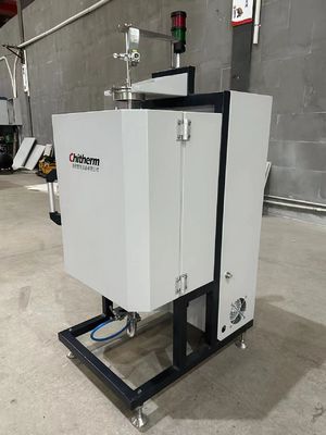 The VTF1050-05 vertical vacuum tube furnace is suitable for firing electronic products at 500°C or below