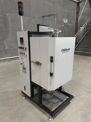 The VTF1050-05 vertical vacuum tube furnace is suitable for firing electronic products at 500°C or below