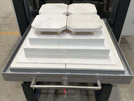 The Heating Element of The Bf150-17 High-Temperature Bell Furnace Is U-Shaped Silicon Molybdenum Rod.