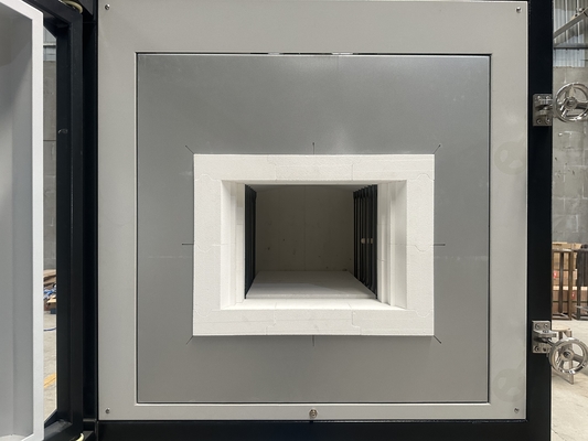High Temperature Box Furnace for Industrial 1650-1700°C U-Shaped Silicon Molybdenum Rod Heating Air/Oxygen Atmosphere