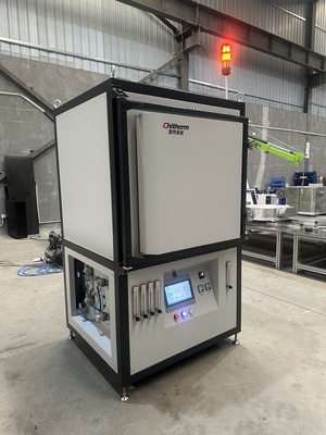 HBF52-17O High-Temperature Box Furnace Rated 1650 deg C Max 1700 deg C 350 times 300 times 500 mm Chamber Size Alumina Lining