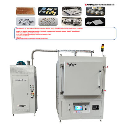 Industrial Muffle Furnace with 800*800*800mm Chamber and 650°C Rated Temperature for Precise ±1℃ Control