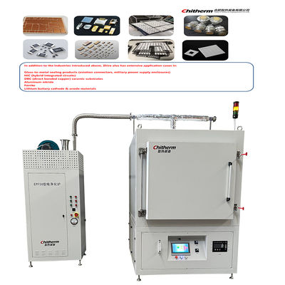 HRF512-07N Nitrogen Hot Air Debinding Furnace with 800*800*800mm Chamber K Type Thermocouple and Vertical Place Style