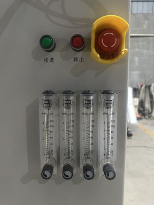Precision Temperature Control Hrf1350-06 Hot Air Trolley Furnace + Online Monitoring Electric Purification Furnace