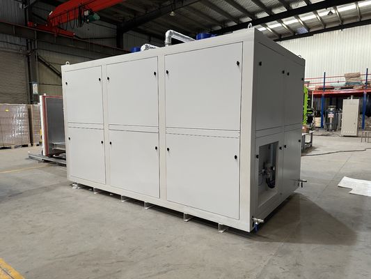 Precision Temperature Control Hrf1350-06 Hot Air Trolley Furnace + Online Monitoring Electric Purification Furnace