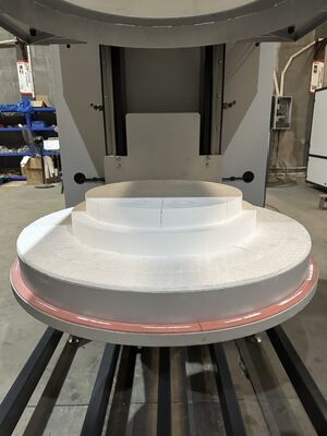 Ztl9815 Bell Jar Furnace for Electronic Ceramics Sintering Muffle Furnace