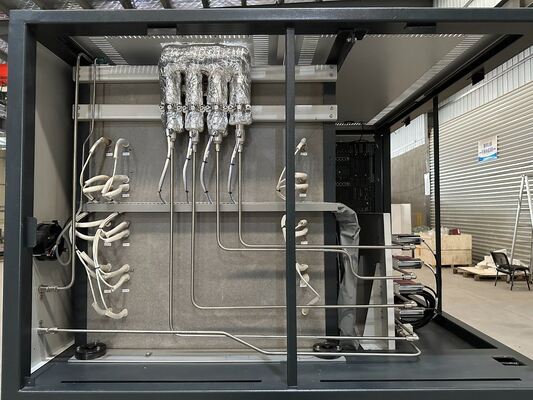 Model BF216-11 Bell-Type Furnace with Independent Temperature Control for Each Heating Zone