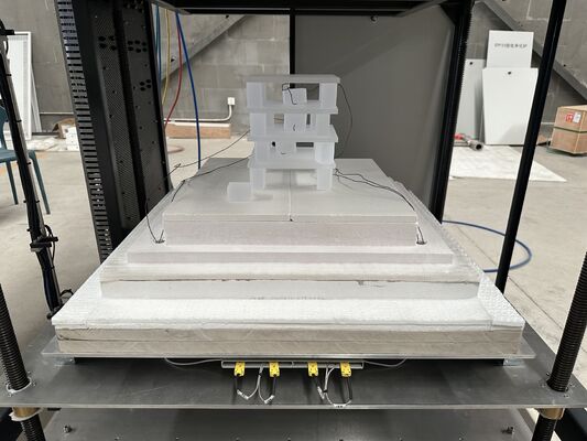 Model BF230-10 Bell Furnace adopts Kanthal heating elements