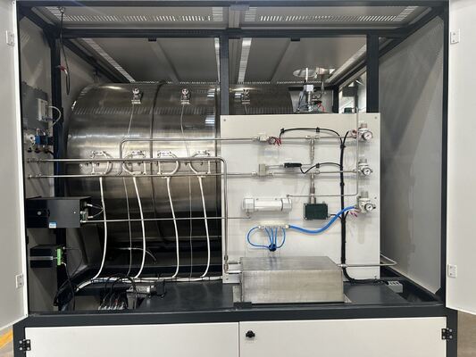 HWF160-10NH Vacuum Atmosphere Furnace with 500×500×650mm Chamber, 1100ºC Max Temp, and Vacuum/Nitrogen/Hydrogen Atmosphere