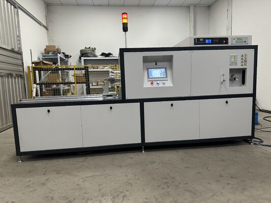 HTF2550-07 Vacuum Muffle Furnace with Max Vacuum Level 5×10-4PA for Industrial Steel Molding and Effective Dimensions Ø250×500mm