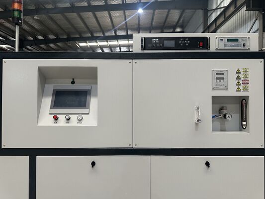 HTF2550-07 Vacuum Muffle Furnace with Max Vacuum Level 5×10-4PA for Industrial Steel Molding and Effective Dimensions Ø250×500mm