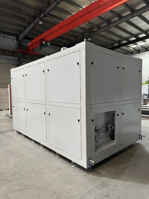 HRF1350-06 Hot Air Trolley Furnace with ±5℃ Temperature Uniformity and 750*2000*900mm Chamber Dimensions for Industrial Curing and Annealing
