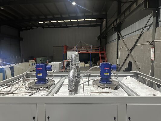 600℃ Rated Temperature Energy-Saving Hot Air Circulation Trolley Furnace for Industrial Annealing and Curing