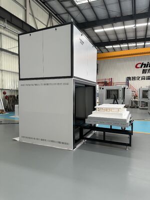 1400°C Bell Furnace with 990×600×660mm Chamber and Silicon Carbide Rod Heating for Steel Molding