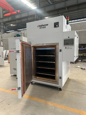 550°C आईएसओ प्रमाणीकरण गर्म हवा सुखाने की भट्ठी ऊर्ध्वाधर गर्म हवा डिबेंडिंग भट्ठी